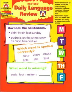 Evan-Moor Educational Publishers. Daily Language Review, Grade 2